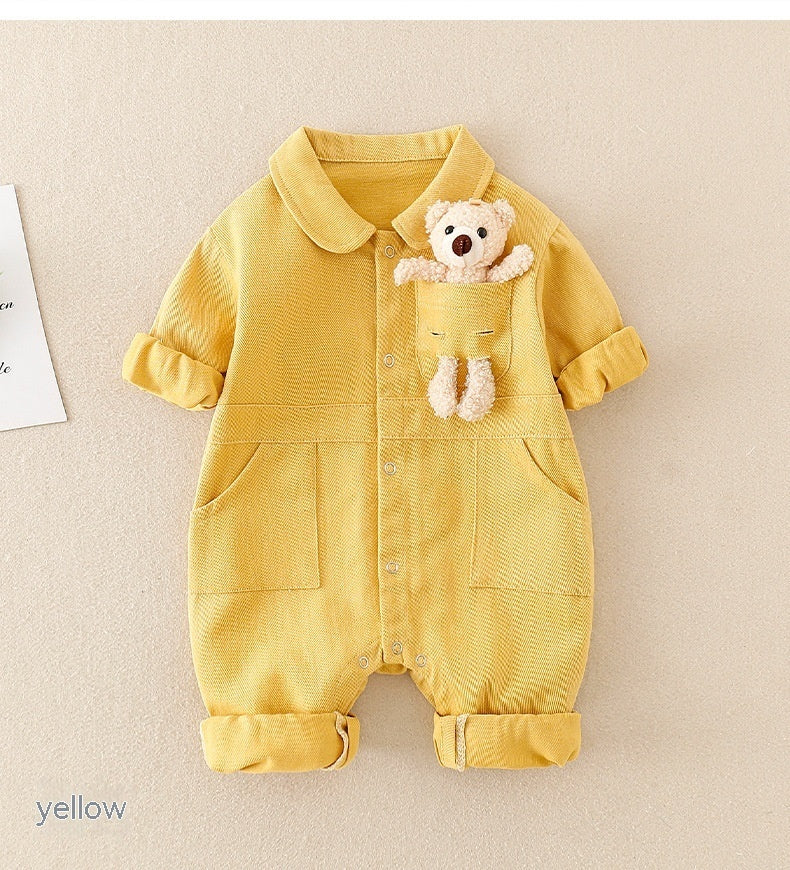 Baby Handsome Denim Jumpsuit