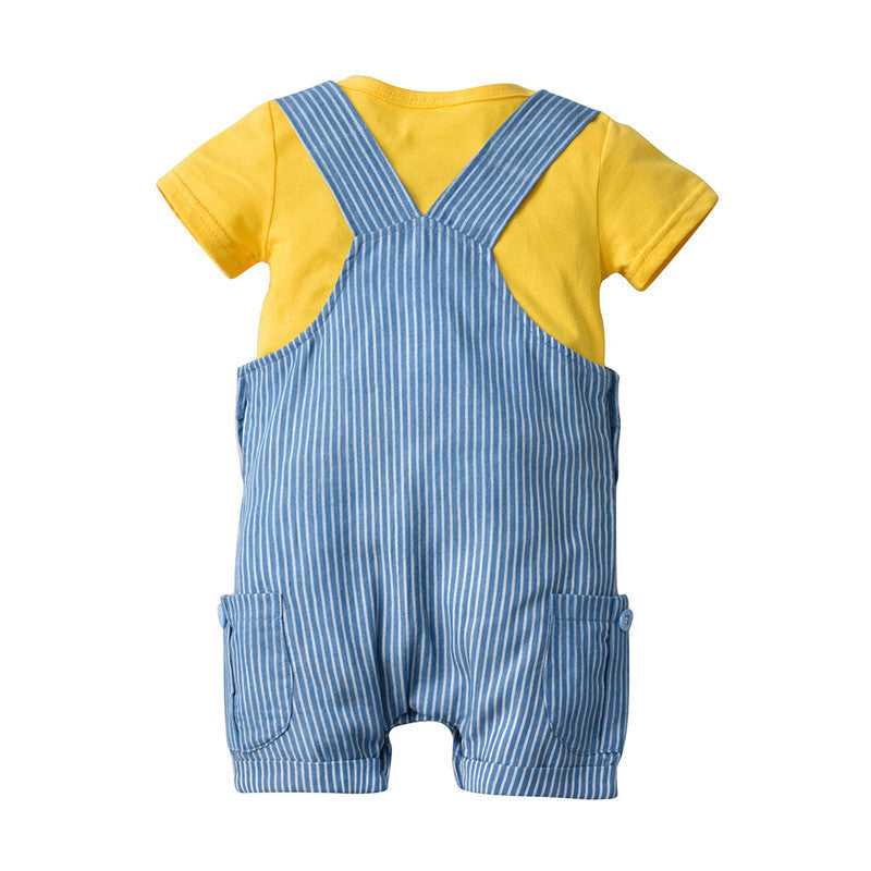 Baby triangle romper