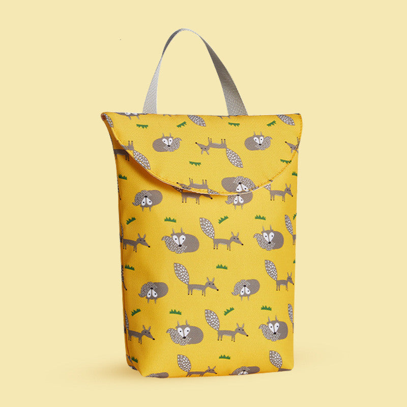 Baby diaper storage bag