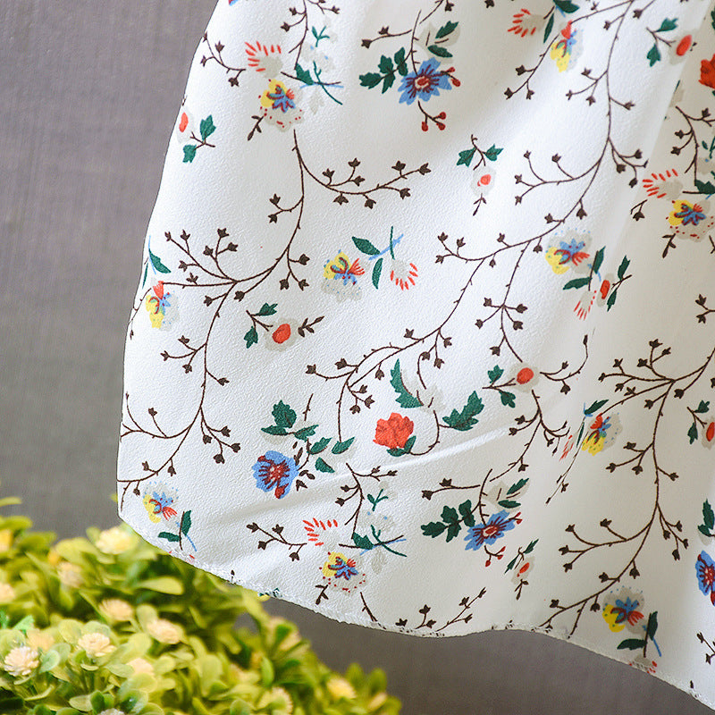 Summer Baby Sleeveless Floral Skirts