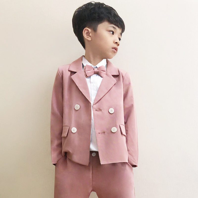 Boys' Double-breasted Suits, Children's Small Suits