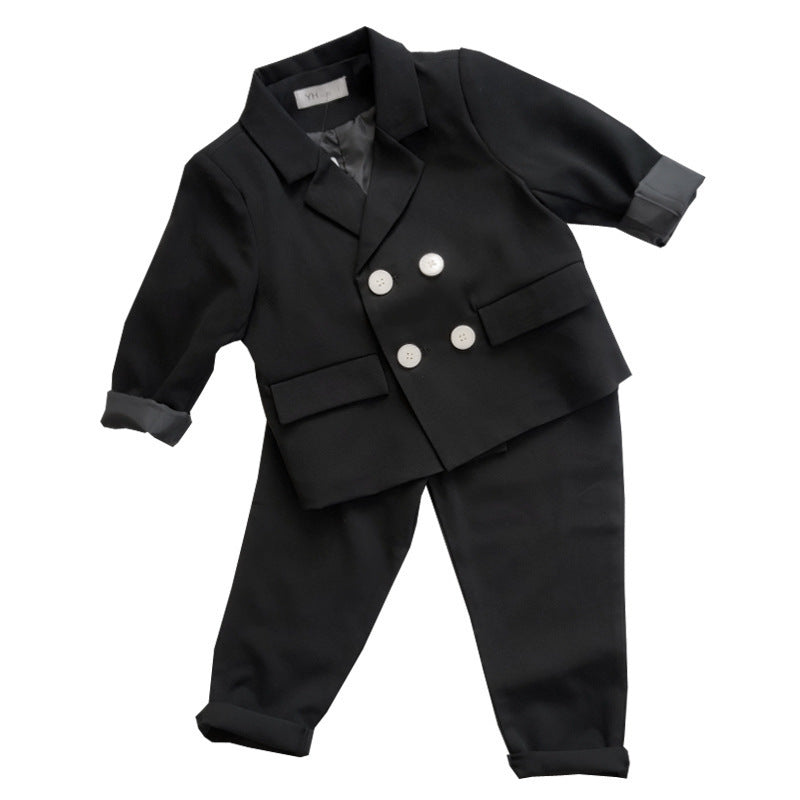 Boys' Double-breasted Suits, Children's Small Suits