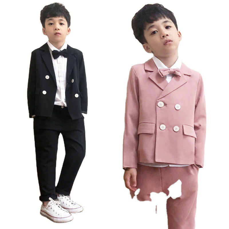 Boys' Double-breasted Suits, Children's Small Suits