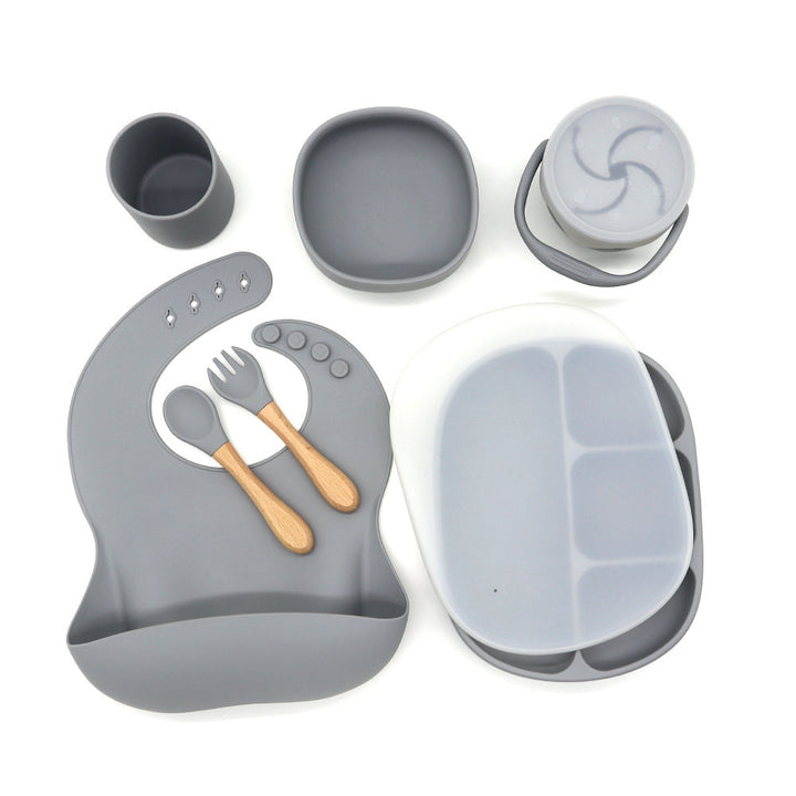 Anti-drop Snack Cup Feeding Tableware Set
