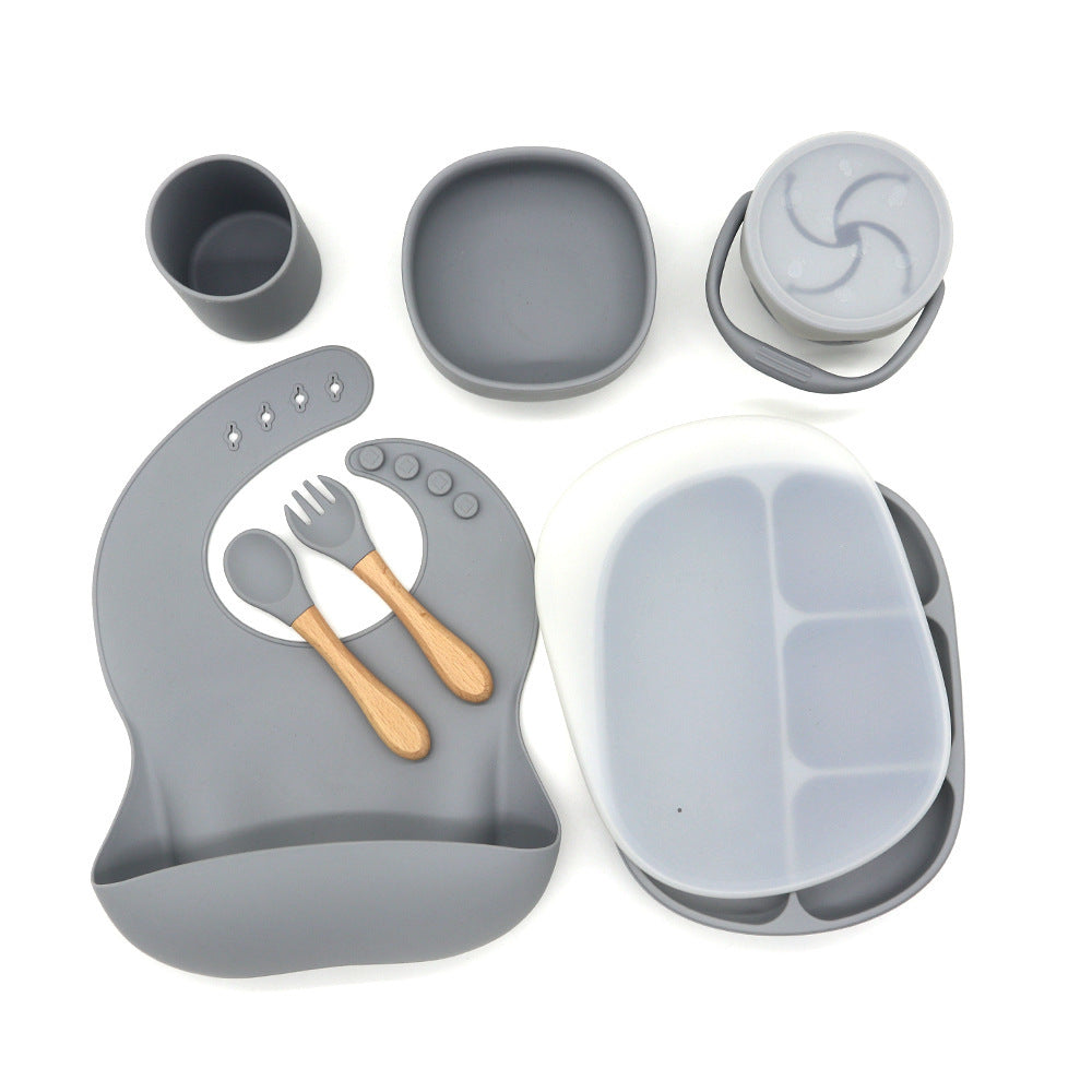 Anti-drop Snack Cup Feeding Tableware Set