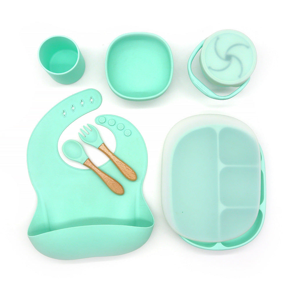 Anti-drop Snack Cup Feeding Tableware Set