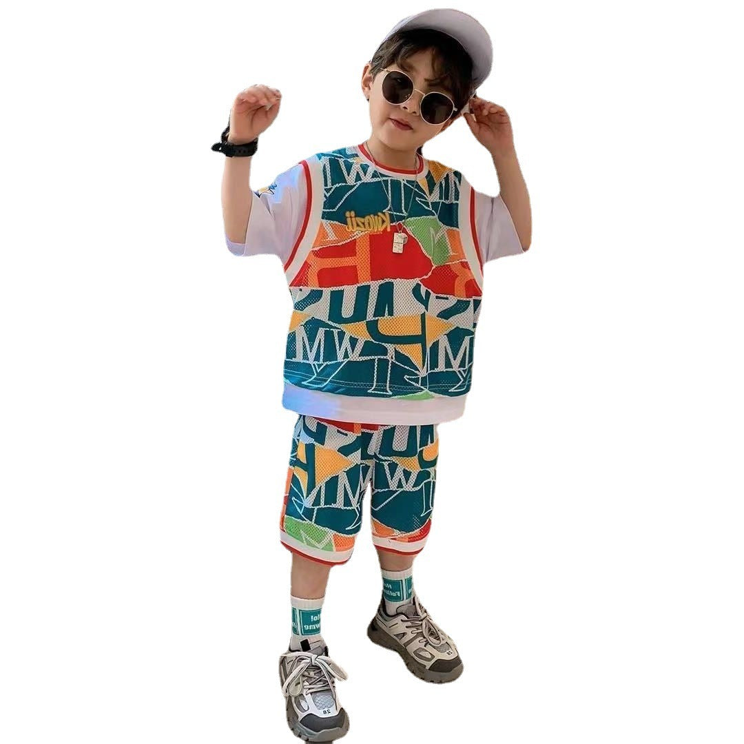 Children's Sports Two-piece Suit