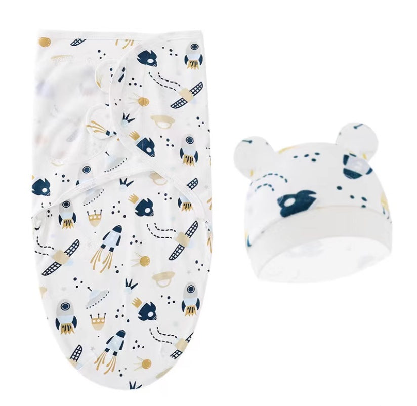 Newborn Baby Swaddling Quilt Leisure