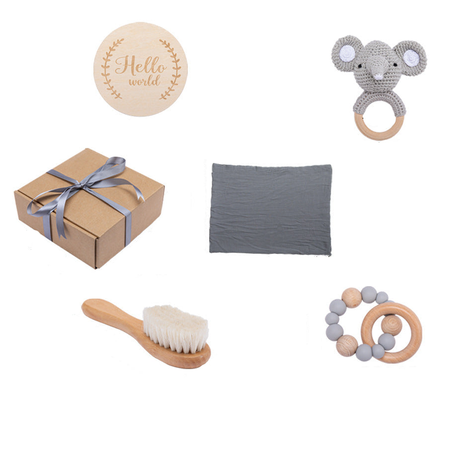 Baby Gift Box Set Bath Towel Toys