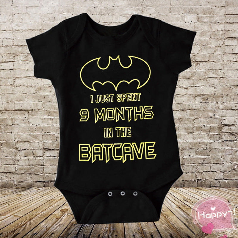 Printed Short-sleeved Romper