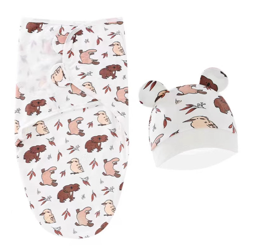 Newborn Baby Swaddling Quilt Leisure