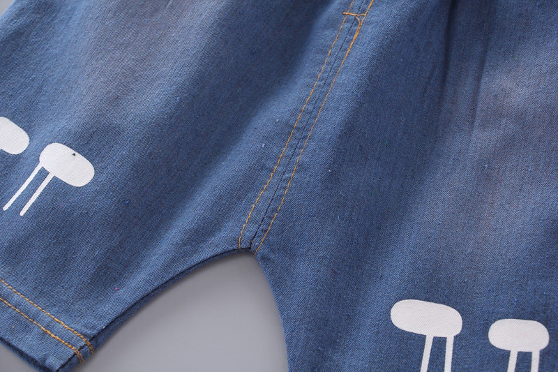 Baby Boy Short Sleeve Shirt Cute