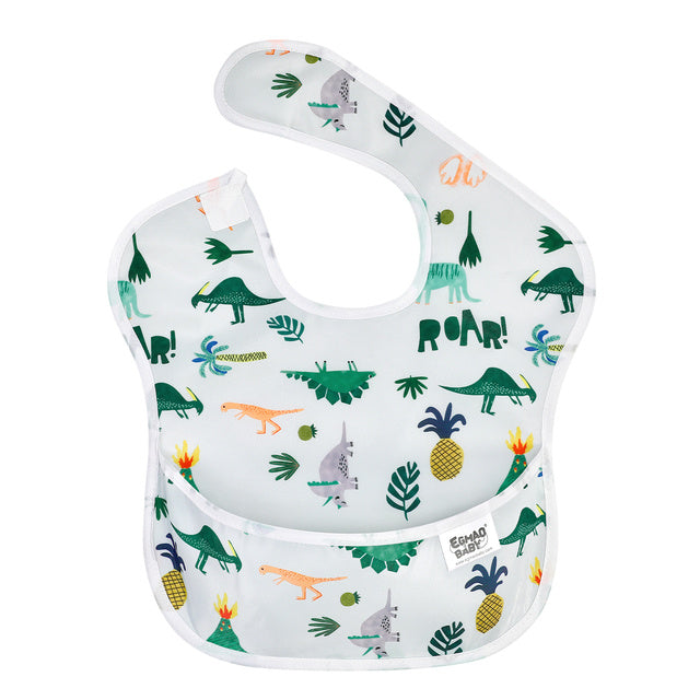 Polyester TPU Coated Waterproof Baby Bibs