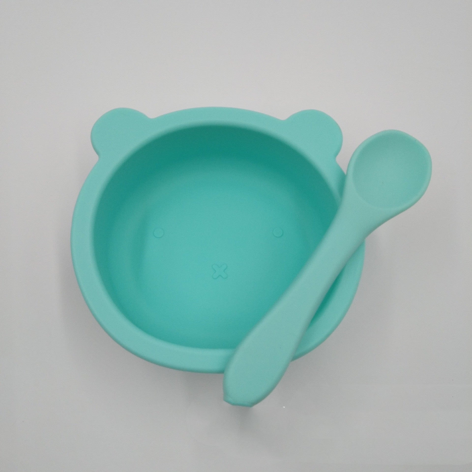 Suction Cup Anti-fall Bear Silicone Baby Bowl