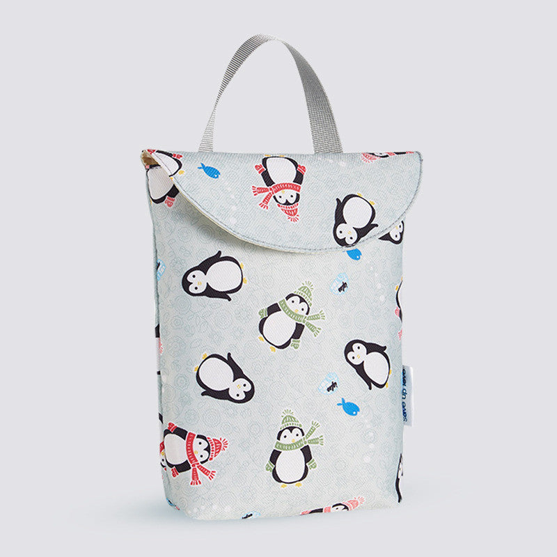 Baby diaper storage bag