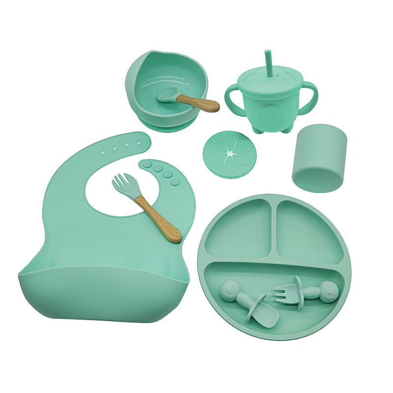 Baby Eat Learning Silicone Tableware