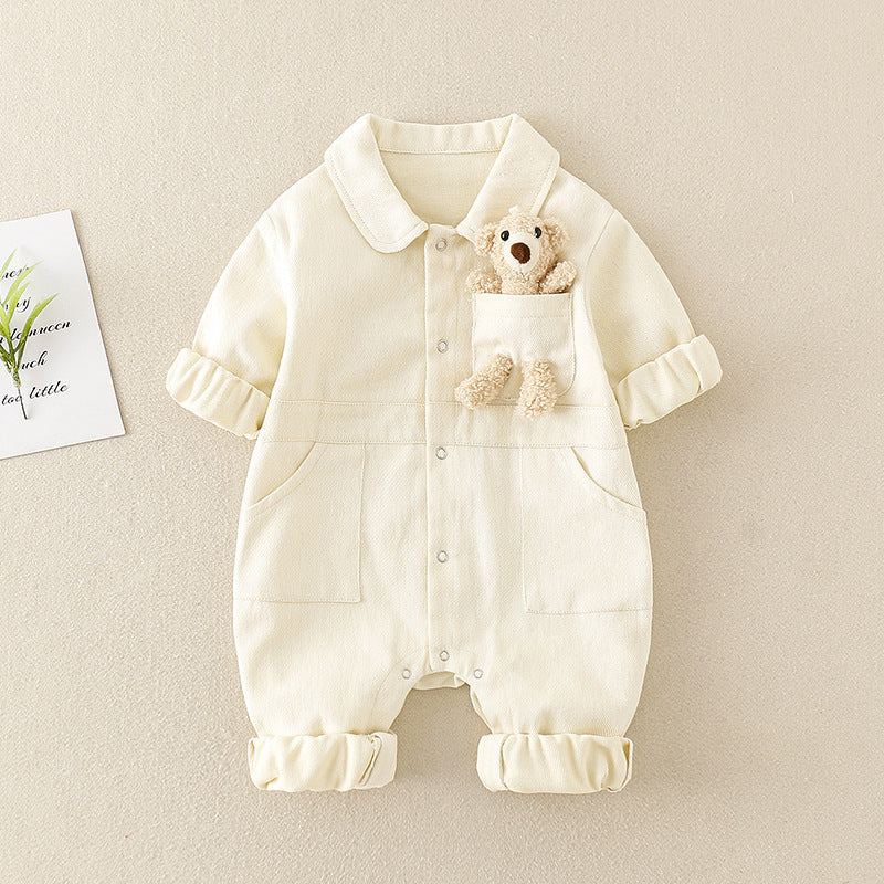 Baby Handsome Denim Jumpsuit