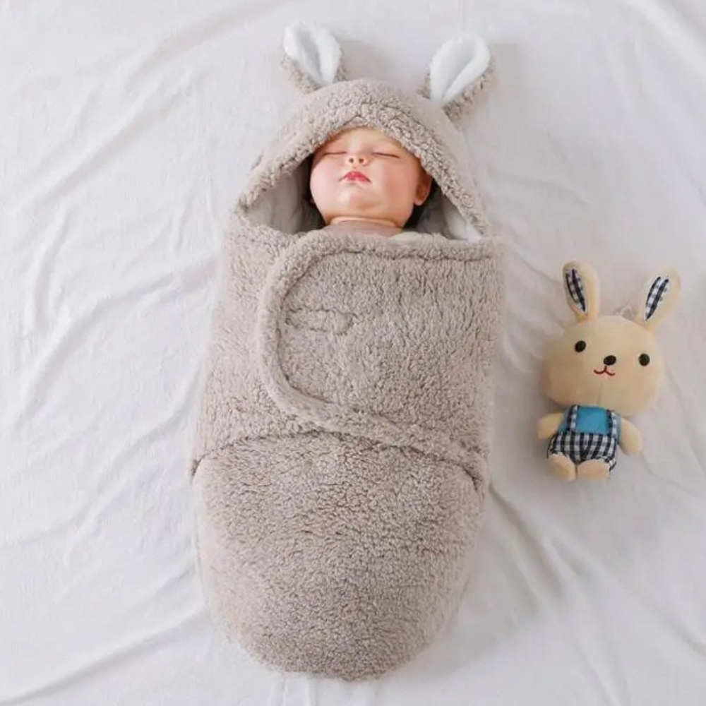 Super Soft Baby Fluffy Fleece Swaddle