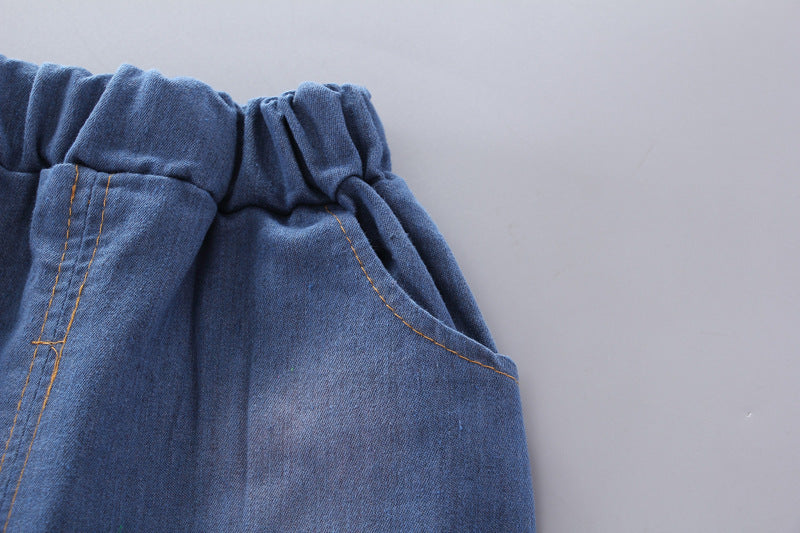 Baby Boy Short Sleeve Shirt Cute