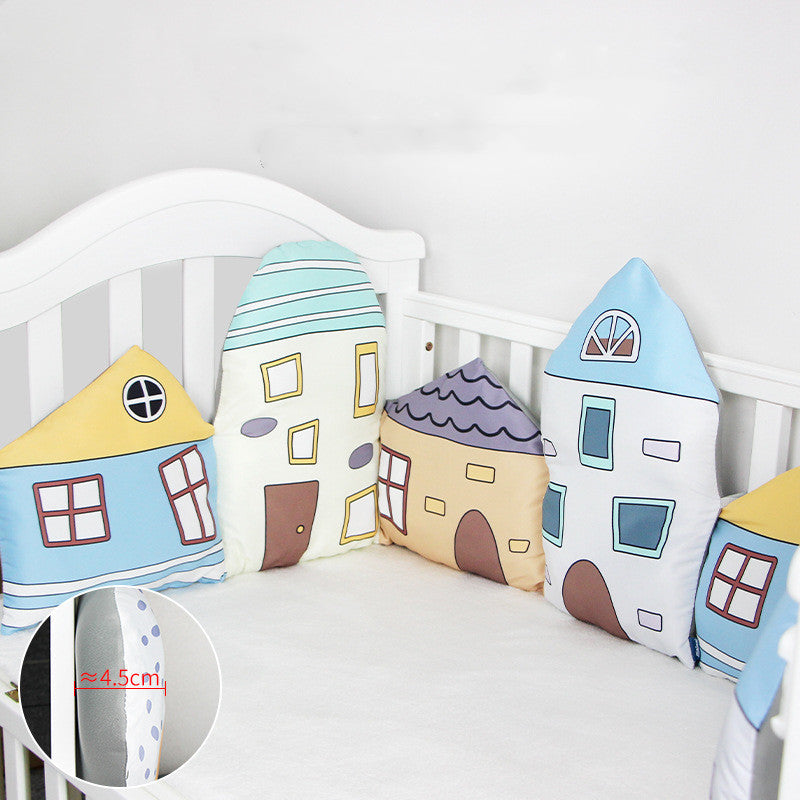 Nordic Style Crib Surround House Baby Decoration