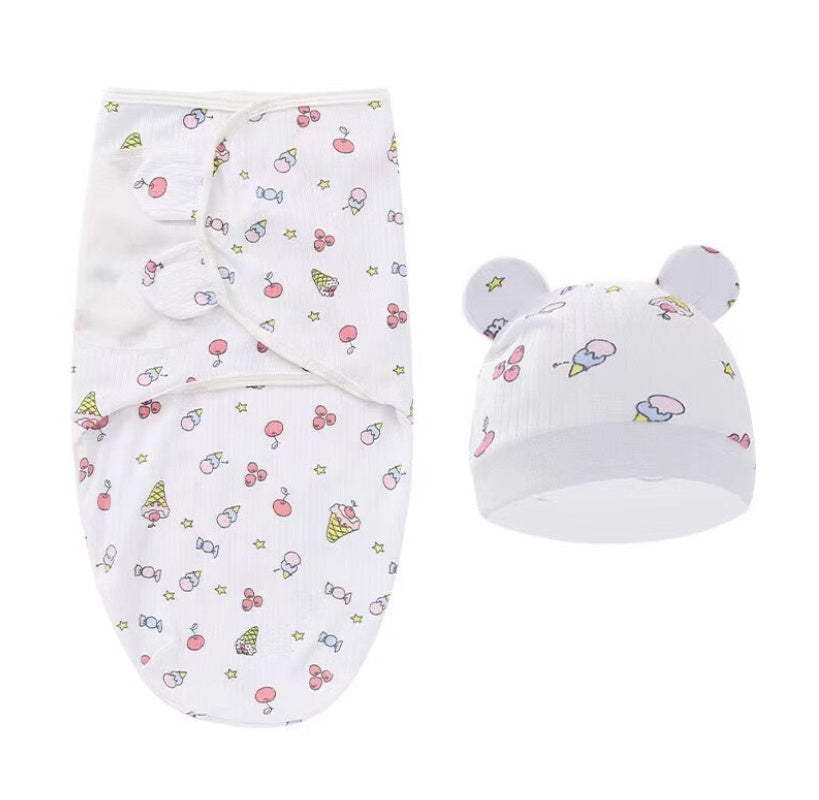 Newborn Baby Swaddling Quilt Leisure