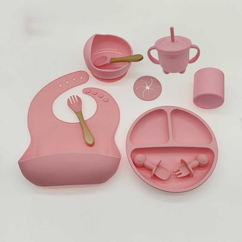 Baby Eat Learning Silicone Tableware