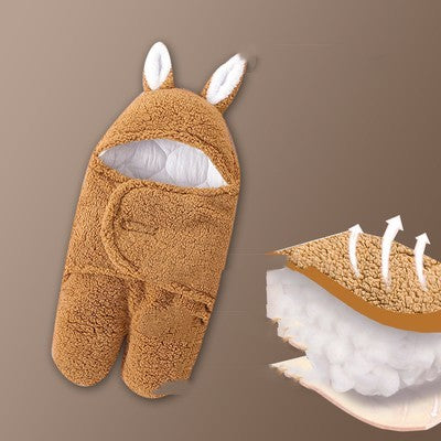 Baby Newborn Thickened Out Wrap Swaddle