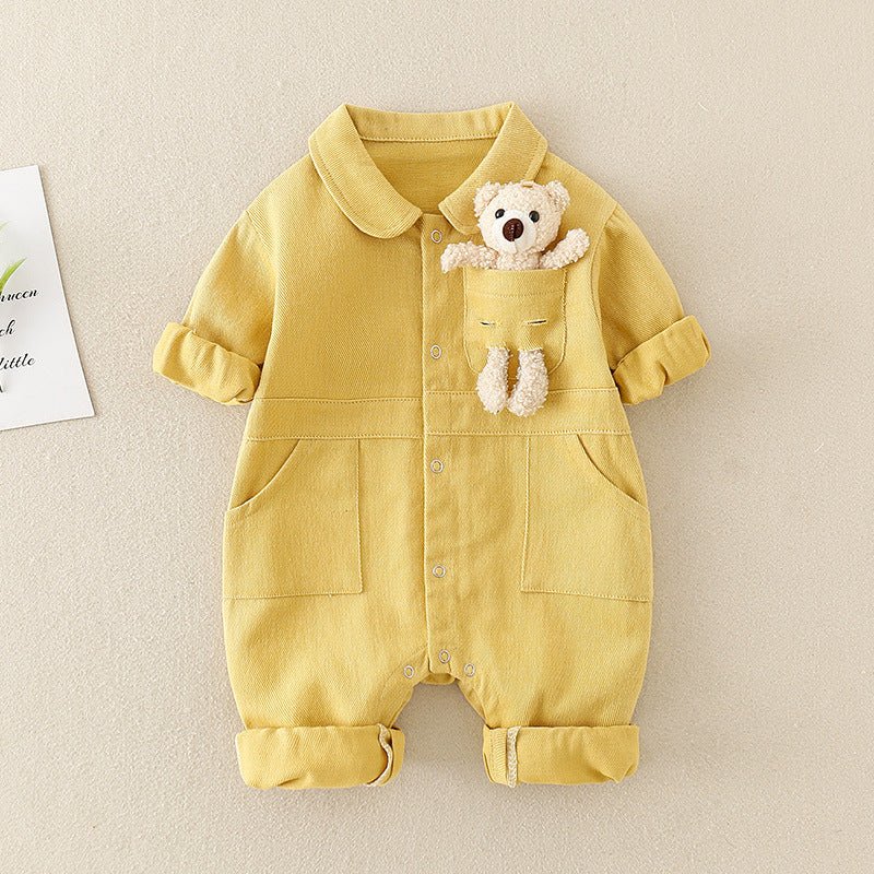 Baby Handsome Denim Jumpsuit