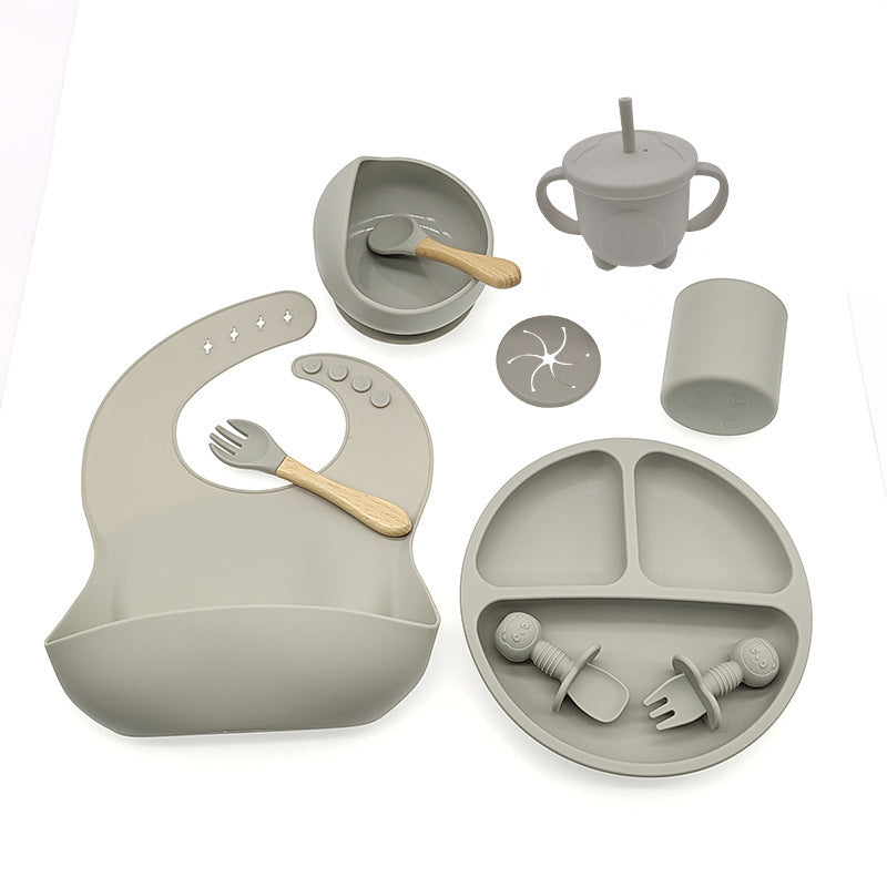 Baby Eat Learning Silicone Tableware