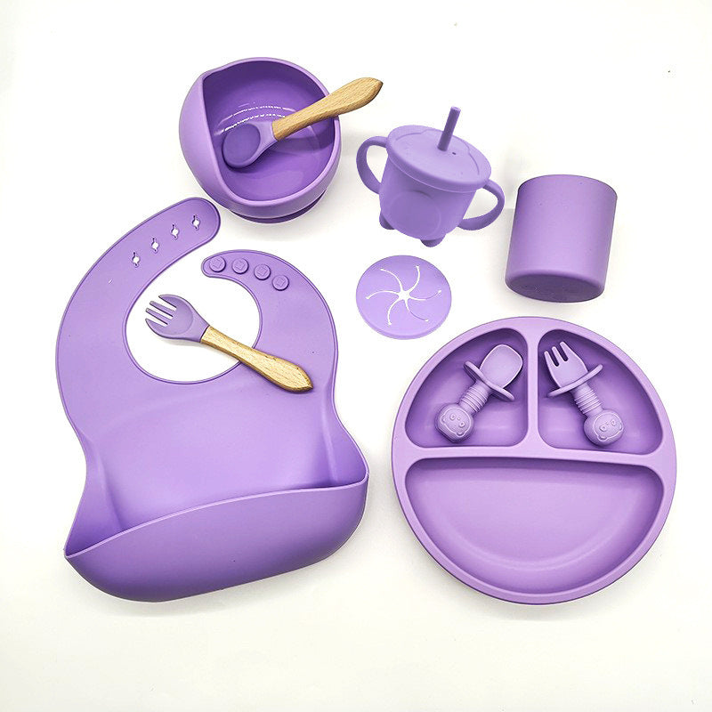 Baby Eat Learning Silicone Tableware