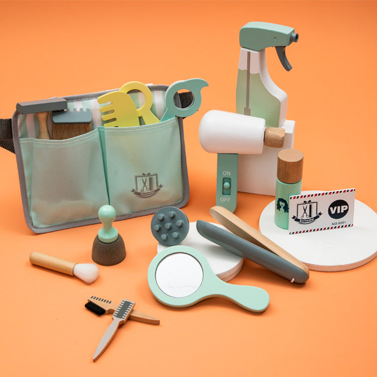 Shaving Tools Wooden Baby Toys