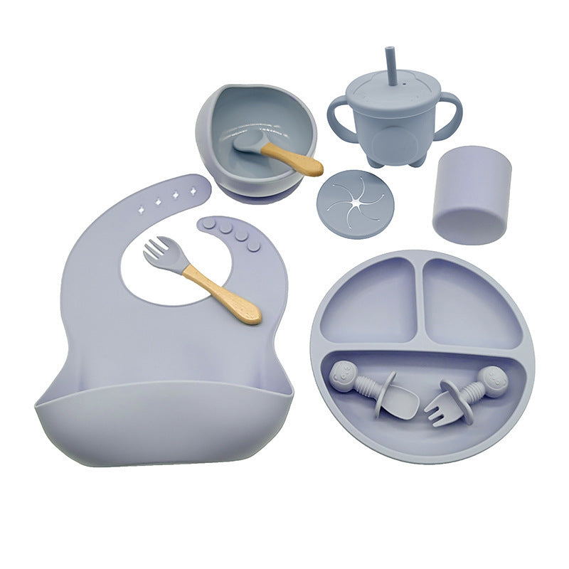 Baby Eat Learning Silicone Tableware