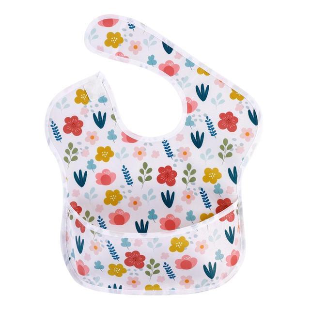 Polyester TPU Coated Waterproof Baby Bibs