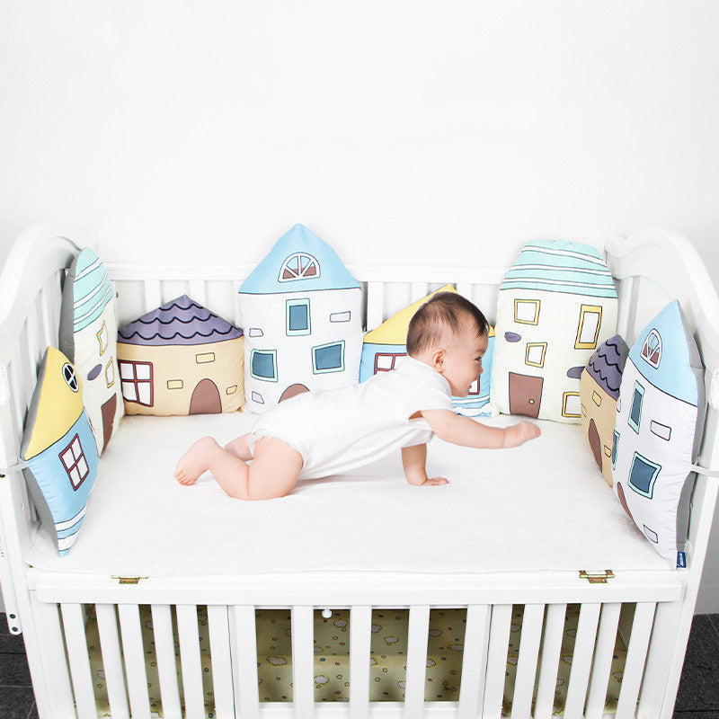 Nordic Style Crib Surround House Baby Decoration