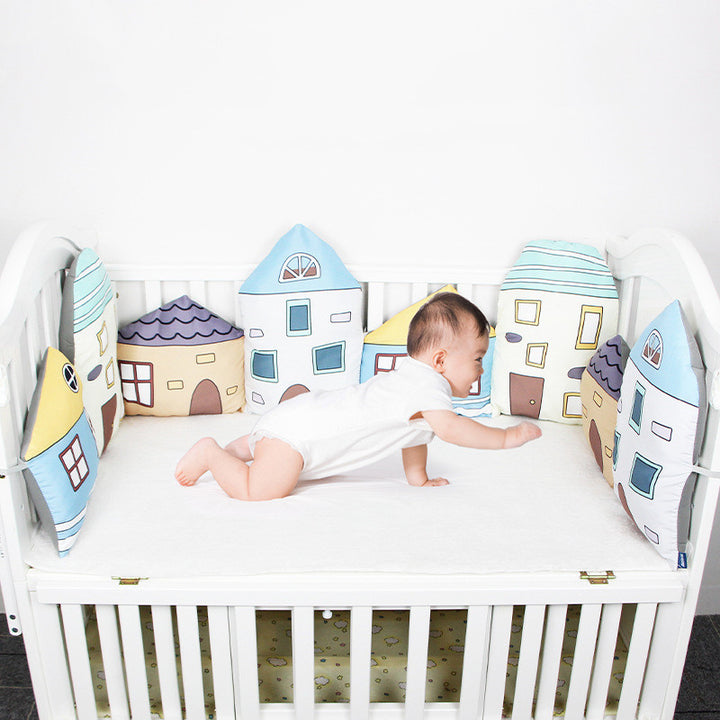 Nordic Style Crib Surround House Baby Decoration
