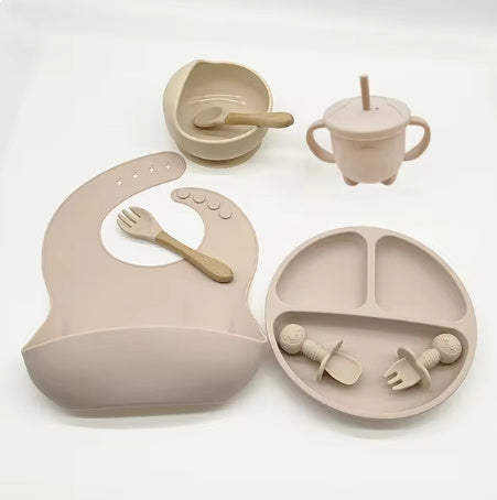Baby Eat Learning Silicone Tableware