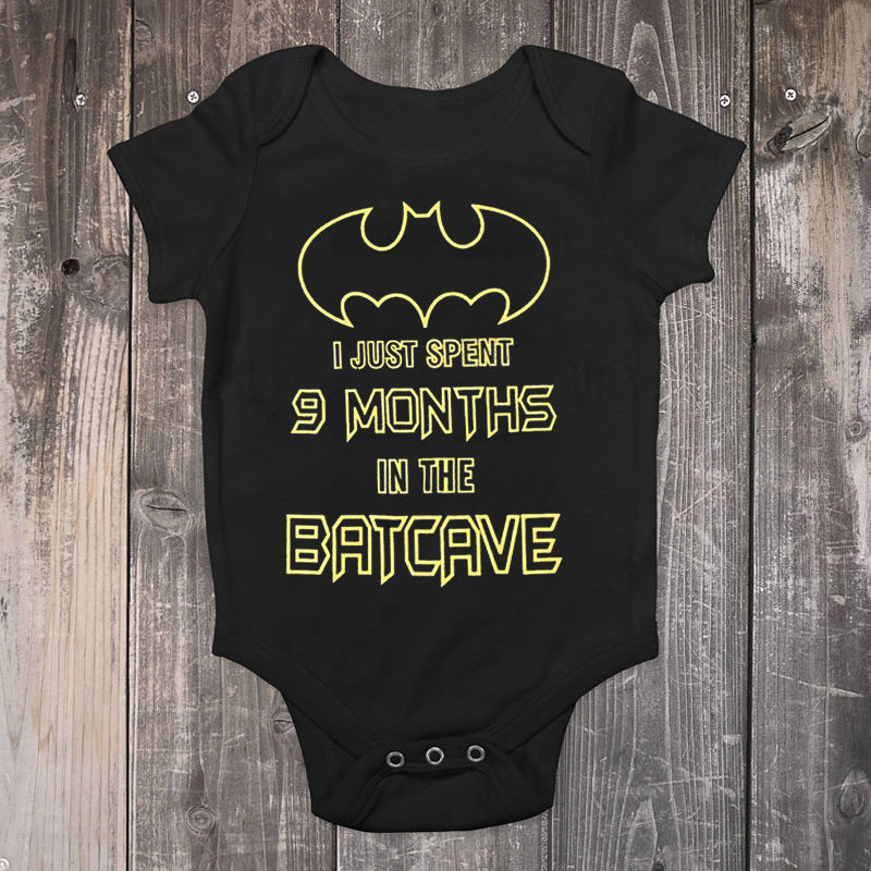 Printed Short-sleeved Romper